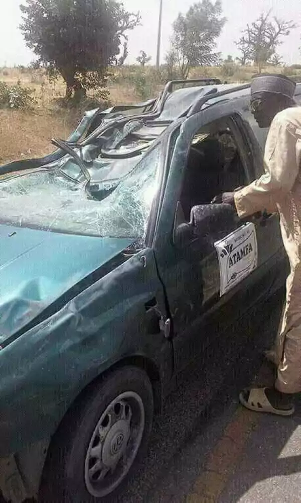 Ghastly Motor Accident Caused By Rampaging Camels In Jigawa State.